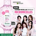 GARNIER Micellar Water Pink Skin Care 125ml